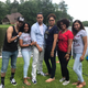 Panama Jackson (left) and his siblings in Newnan, Ga., June 2017 (Panama Jackson)
